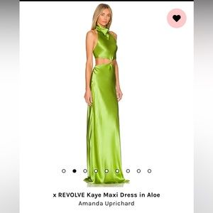 Amanda Uprichard x REVOLVE Kaye Maxi Dress - Aloe